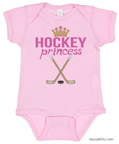 Baby Hockey Princess Infant Bodysuit