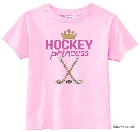 Hockey Princess Toddler Shirt