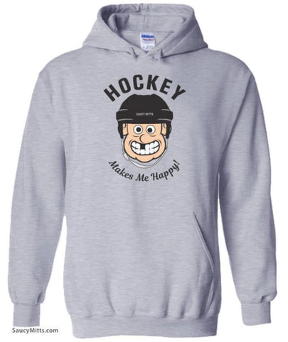 Hockey Makes Me Happy Hoodie