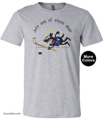 Just One of Those Days Youth Hockey Shirt heather gray