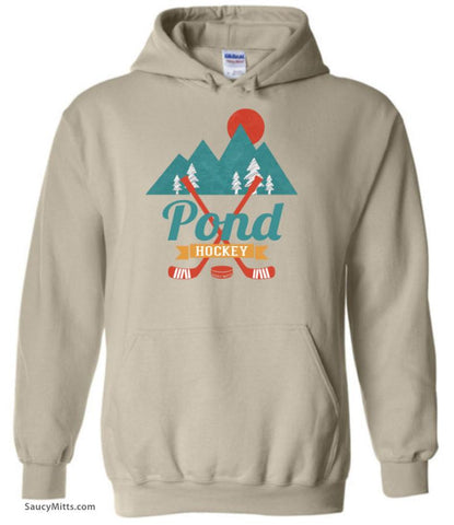 Retro Pond Hockey Hoodie