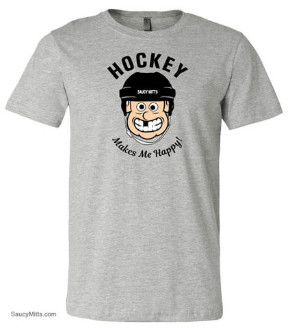 Womens Born To Play Hockey Vintage Ice Hockey Player Gift Women Men V-Neck  T-Shirt